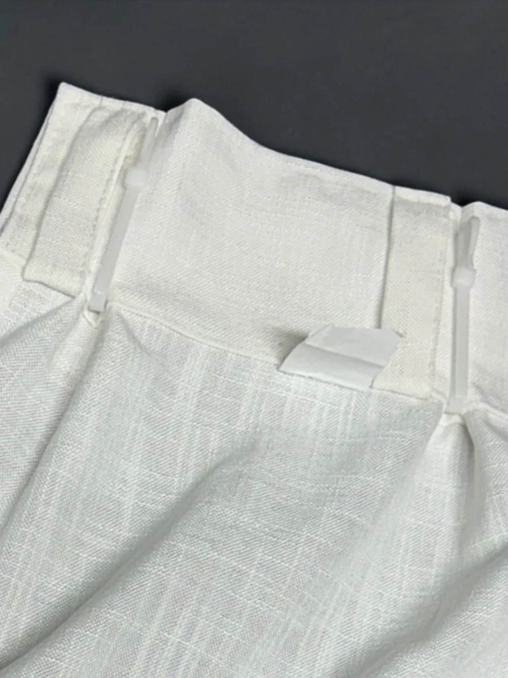 Natural Linen Blend Kitchen Cafe Curtains Set of 2 24x40 NWOT